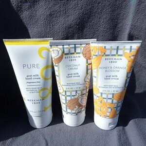 Trio of Beekman 1802 Goat Milk Hand Cream